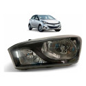 Farol Hyundai Hb20 Mascara Negra Esquerdo 2014 A 2019 Origin Esquerdo/motorista