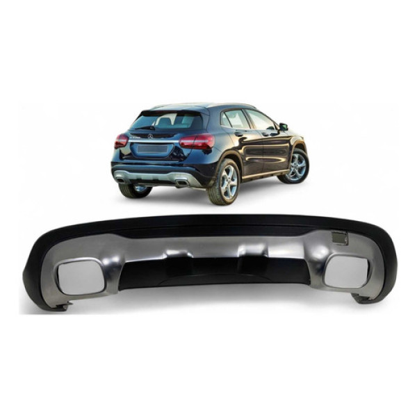 Aplique Parachoque Traseiro Mercedes Gla 200 2015 A 2020 Ori