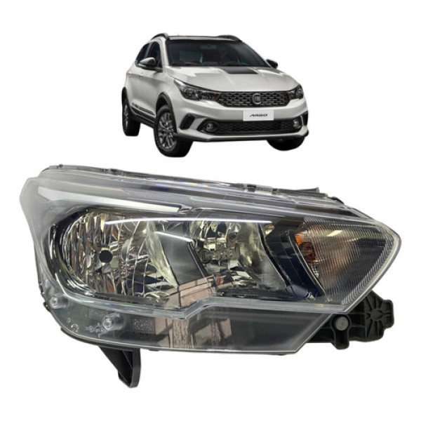 Farol Direito Fiat Argo S/ Led 2016 A 2022 Usado Original Direito/passageiro