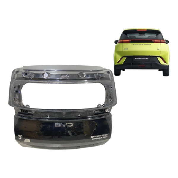Tampa Traseira Byd Dolphin Mini 2024 2025 Original Preto