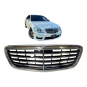 Grade Central Dianteira Mercedes S63 S500 Amg 2011 A 2016 Cromado Brilhante
