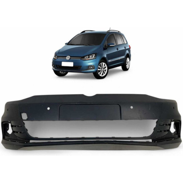 Parachoque Diant. Vw Fox Spacefox Furo Sensor 2015 A 2022 