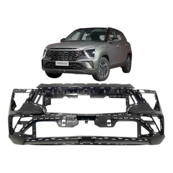 Parachoque Dianteiro Hyundai Creta N-line 2022 A 2024 Origin Cinza
