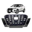 Grade Frontal Nissan Kicks 2021 A 2024 Original Preto Brilhante