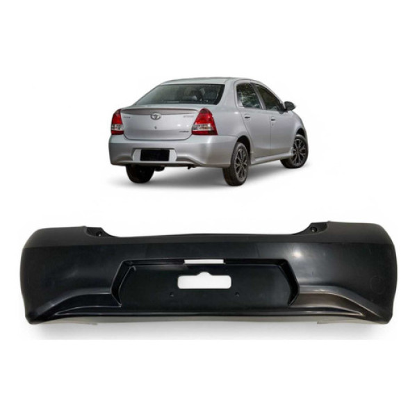 Parachoque Traseiro Toyota Etios Sedan 2017 A 2022 Original