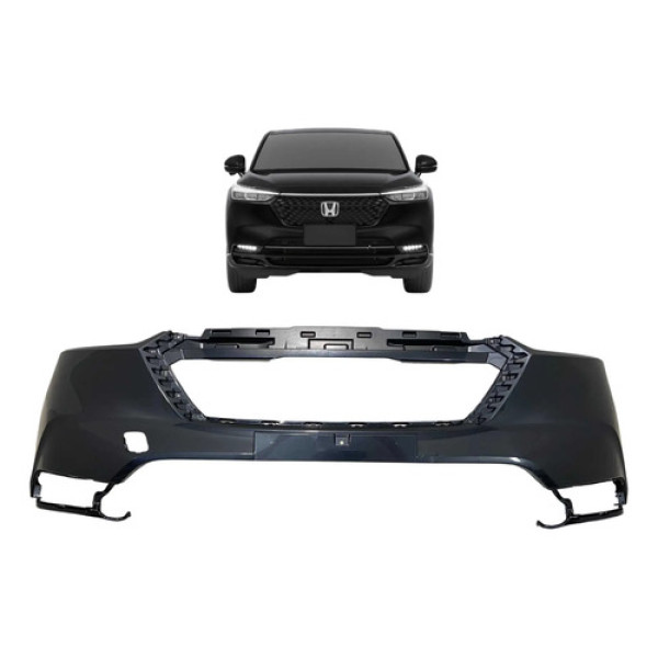 Parachoque Dianteiro Honda Hrv 2023 2024 2025 Original Preto