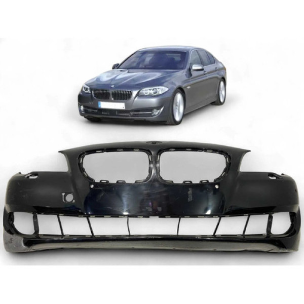 Parachoque Dianteiro Bmw Serie 5 2008 A 2013 Original Preto