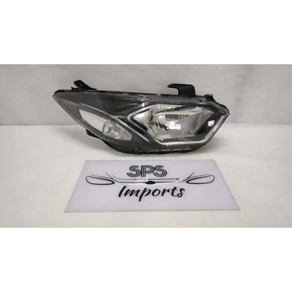 Farol Direito Gm Onix C/ Led (aro Cromado) 2017 A 2019 Origi