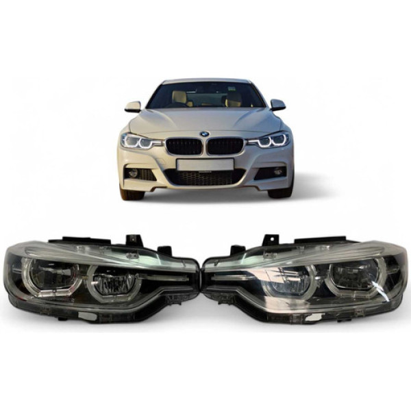 Farol Bmw 320i 328i Esquerdo 2016 2017 2018 2019 Original