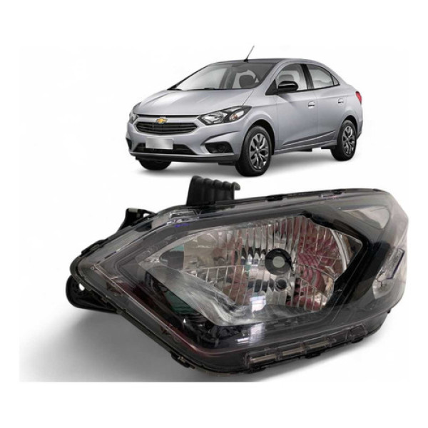 Farol Chevrolet Onix Prisma S/ Led Esquerdo 2017 A 2019 Orig