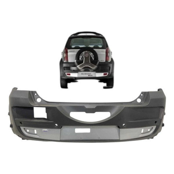 Parachoque Traseiro Fiat Idea Adventure 2011 A 2016 Original