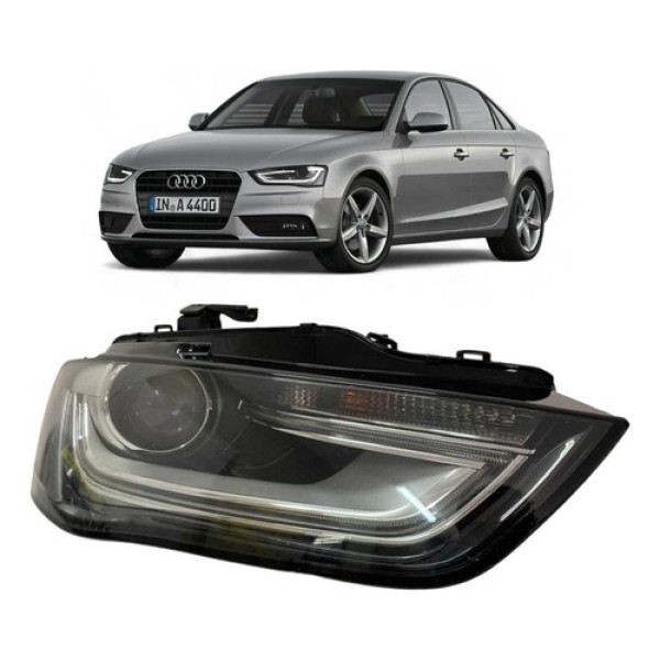Farol Audi A4 Direito 2013 2014 2015 Usado Original