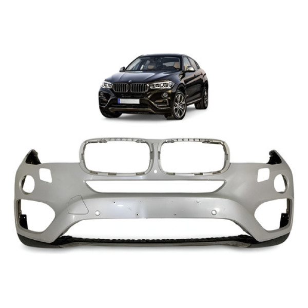 Parachoque Dianteiro Bmw X6 F16 M Sport 2014 A 2019 Original Branco