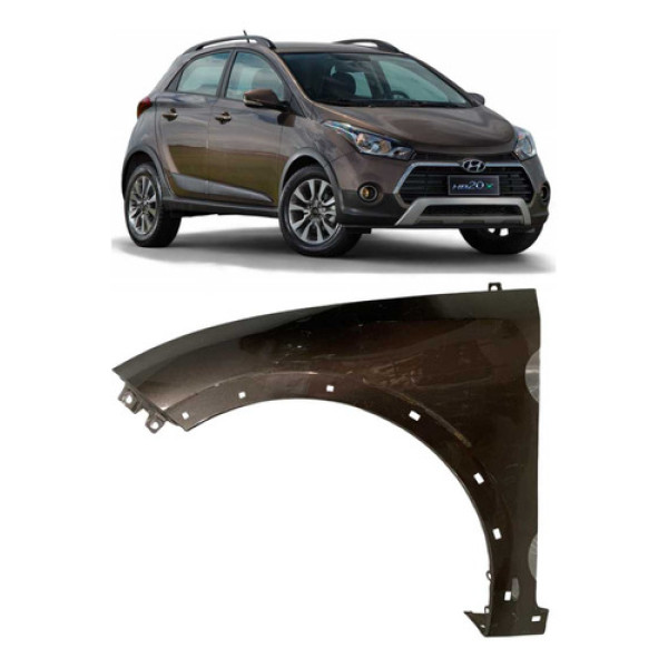 Paralama Hyundai Hb20x Esquerdo 2013 A 2019 Usado Original