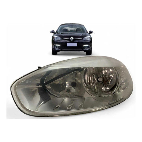 Farol Renault Fluence Esquerdo 2010 A 2014 Original Esquerdo/motorista