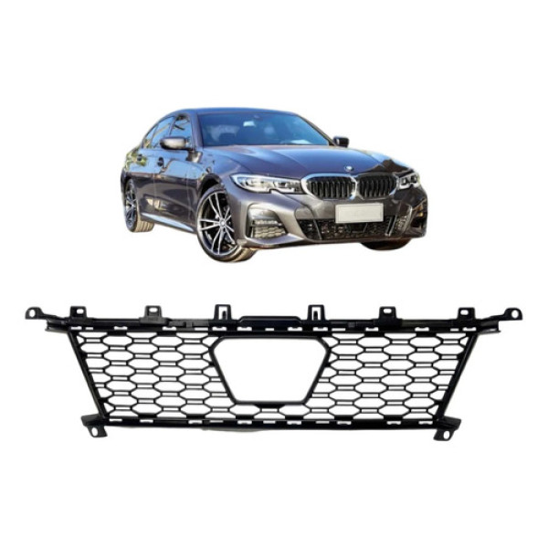 Grade Inferior Bmw 320i M Sport 2019 2020 2021 2022 Original Preto Brilhante