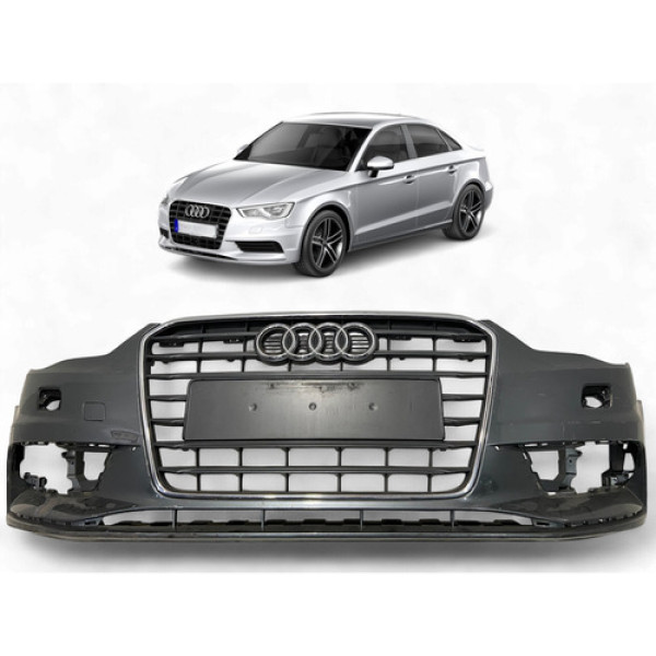 Parachoque Dianteiro Audi A3 2012 2013 2014 2015 2016 Origin Cinza