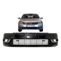 Parachoque Dianteiro Volkswagen Passat 2012 A 2016 Original Preto