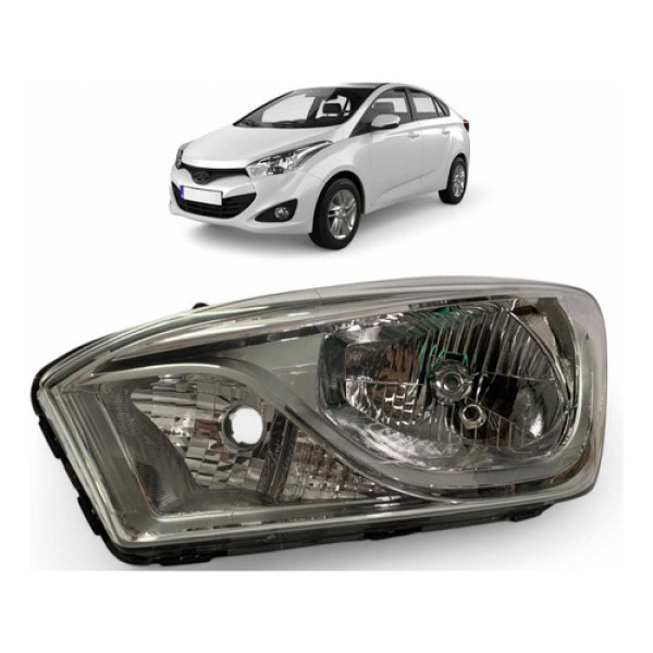 Farol Hyundai Hb20 Esquerdo 2012 A 2018 Original