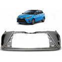 Parachoque Dianteiro Toyota Yaris 2023 2024 2025 Original Prateado