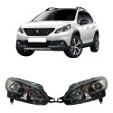 Par Farol Peugeot 2008 Com Led Fume 2015 A 2022 Novo Origin Direito
