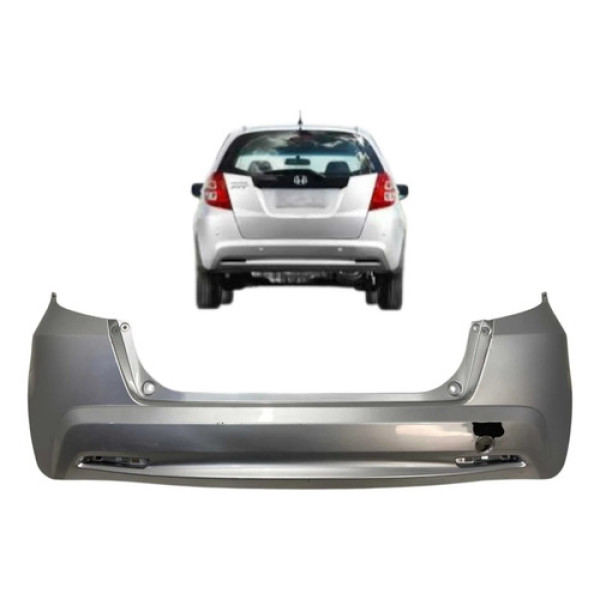 Parachoque Traseiro Honda Fit 2012 2013 2014 Original