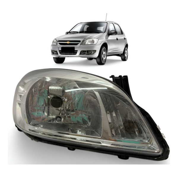 Farol Chevrolet Celta Direito 2006 A 2015 Original Direito/passageiro