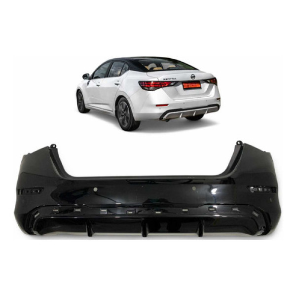 Parachoque Traseiro Nissan Sentra 2023 2024 Original