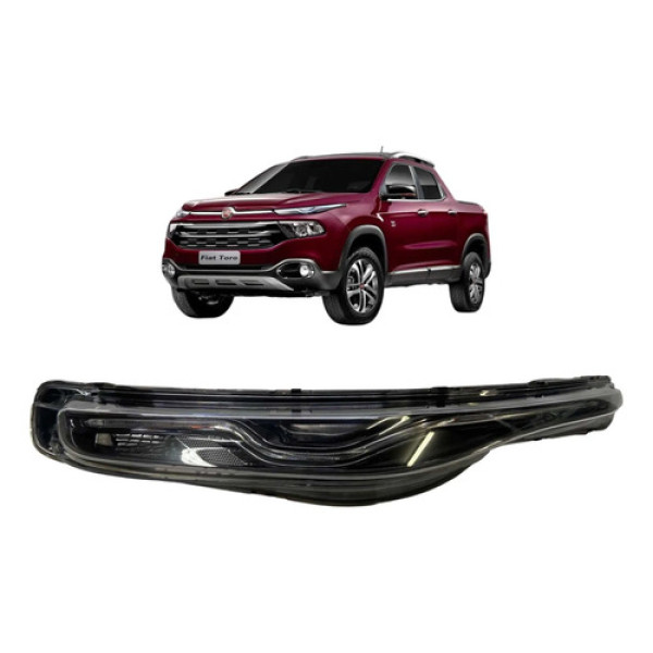 Farol Esquerdo Superior Fiat Toro 2019 A 2023 Original Esquerdo/motorista