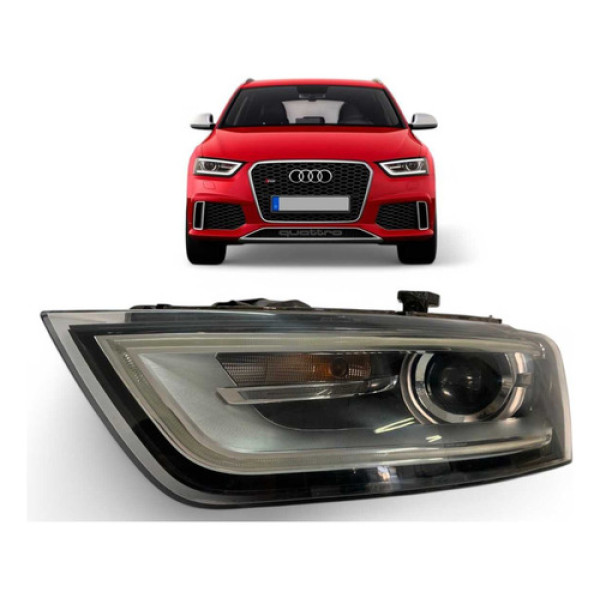 Farol Audi Q3 Esquerdo 2012 2013 2014 2015 2016 Original