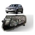 Farol Renault Sandero Logan Esquerdo 2015 A 2018 Original Esquerdo/motorista