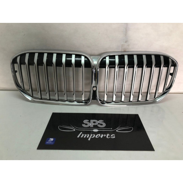 Grade Dianteira Superior Bmw 740i 2020 2021 2022 Original