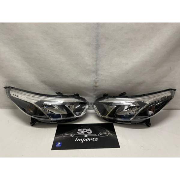 Farol Esquerdo Chevrolet Cobalt Cromado 2016 A 2020 Original