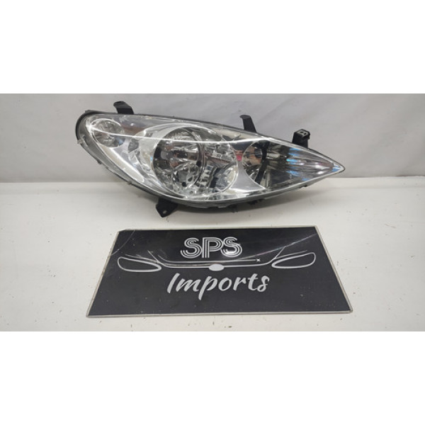 Farol Direito Peugeot 307 C/ Milha 2002 A 2006 Original Direito