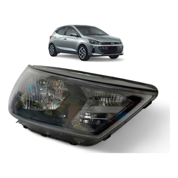 Farol Hyundai Hb20 Direito 2023 2024 2025 Original Direito/passageiro