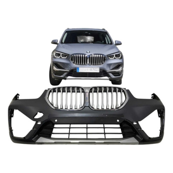 Parachoque Dianteiro Bmw X1 2019 A 2022 Original Cinza