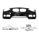 Parachoque Dianteiro Bmw 118i 120i 2012 A 2016 Original Preto