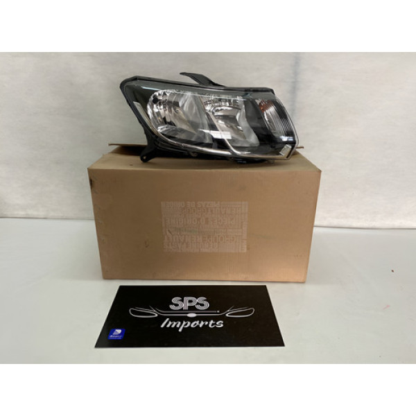 Farol Direito Renault Sandero Logan 2014 A 2018 Original Direito