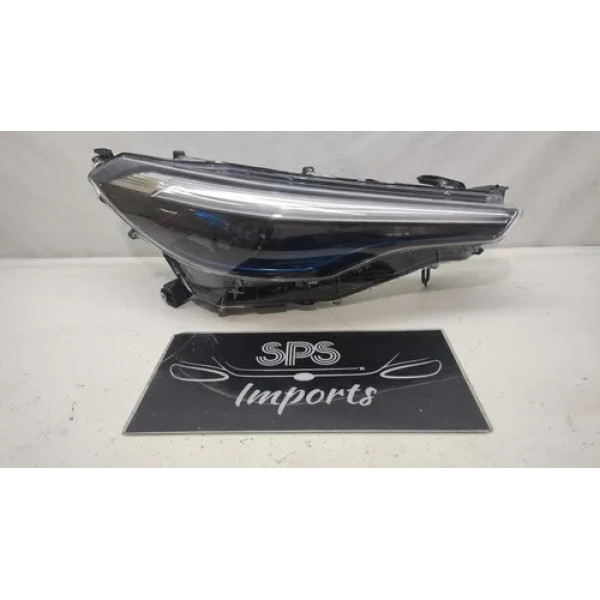 Farol Direito Toyota Corolla Cross Híbrido Full Led 2020/21 Direito