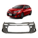 Parachoque Dianteiro Toyota Yaris 2017 A 2020 Usado Original Prata