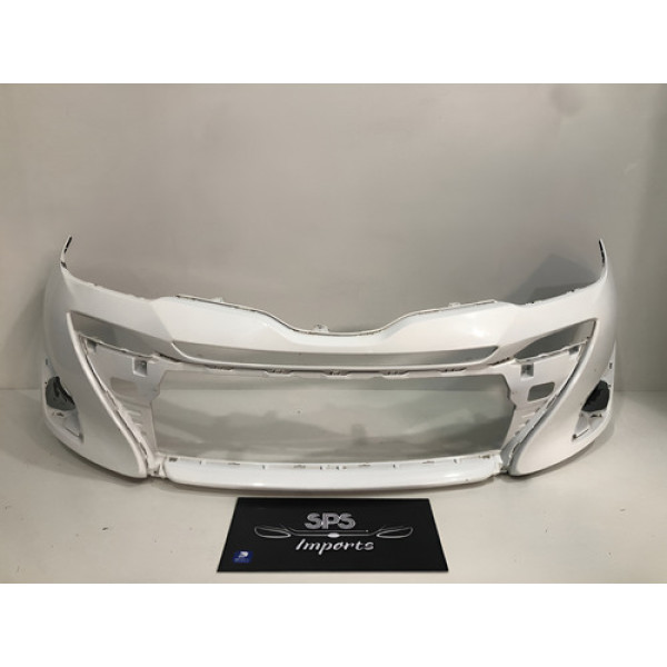 Parachoque Dianteiro Toyota Yaris 2017 A 2021 Original Branco