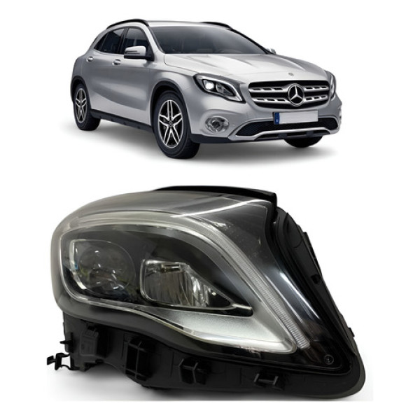 Farol Mercedes Gla 200 Direito 2018 2019 2020 2021 Original Direito/passageiro