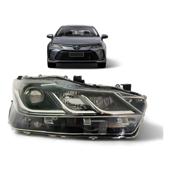 Farol Toyota Corolla Led Direito 2020 2021 2022 Original Direito/passageiro