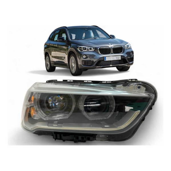 Farol Bmw X1 Full Led Direito 2017 A 2020 Usado Original