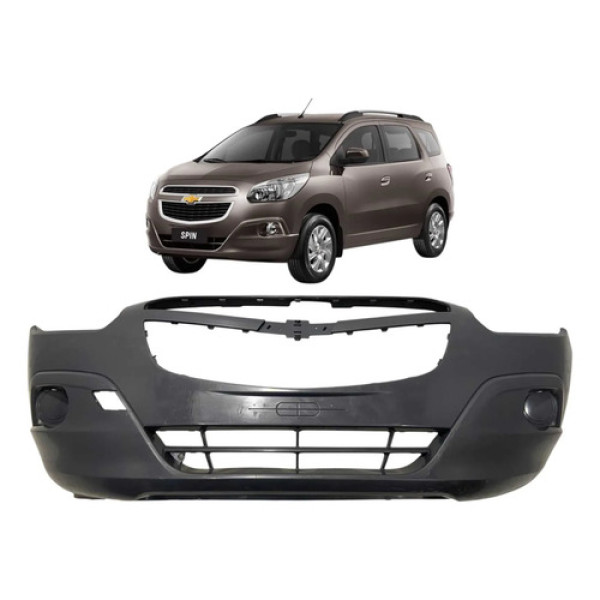 Parachoque Dianteiro Chevrolet Spin 2017 2018 Original Preto