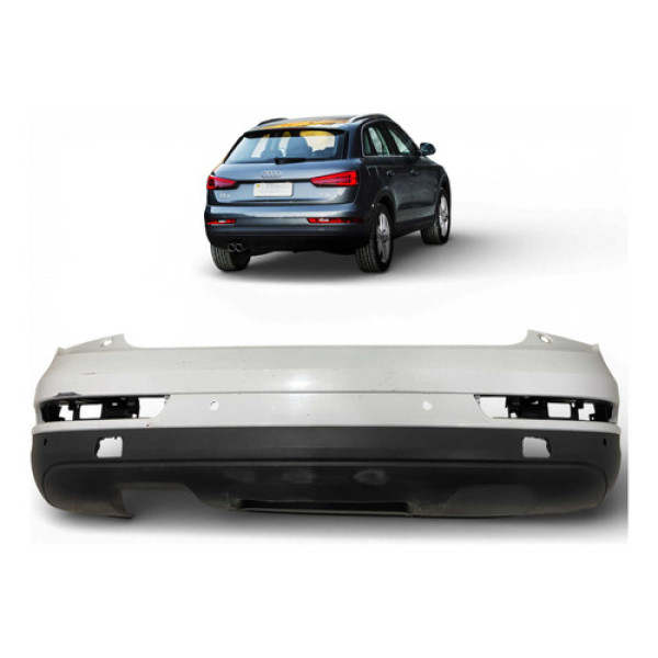 Parachoque Traseiro Audi Q3 2016 2017 2018 2019 Original