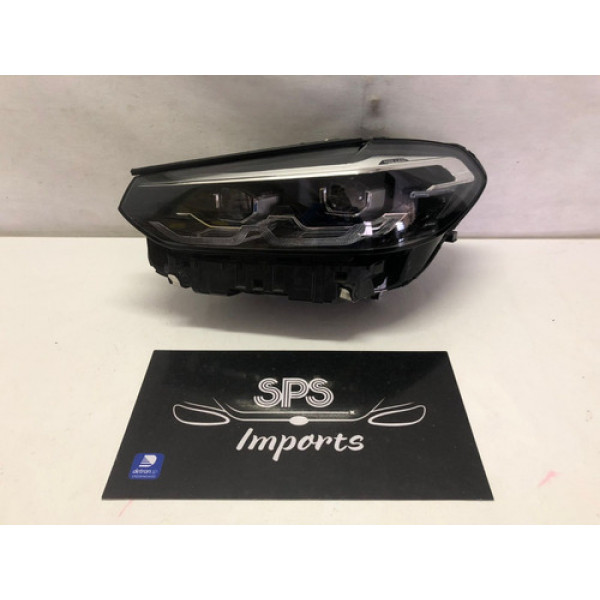 Farol Esquerdo Bmw X3 X4 Full Led 2022 2023 2024 Original