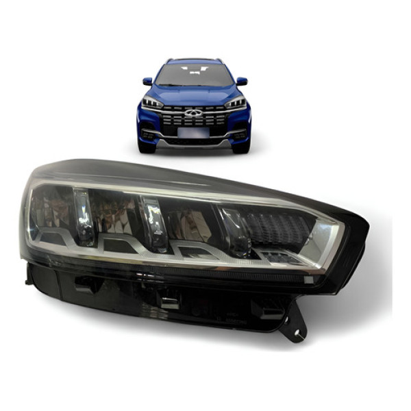 Farol Chery Tiggo 8 Pro Led Tec Direito 2019 A 2023 Original Direito/passageiro