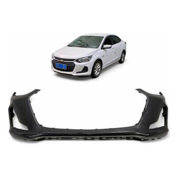 Parachoque Dianteiro Chevrolet Onix 2020 A 2023 Original Cinza