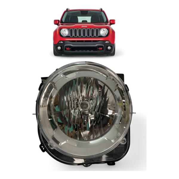 Farol Jeep Renegade Esquerdo 2015 A 2022 Original Esquerdo/motorista